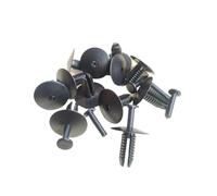 KMLONG Clips retenue rivets fixation automatique, trou 6.8mm,garde-boue, garniture porte voiture Convient for série 3 5 7 Clip de capuchon de panneau de garniture de porte (100 Pieces)