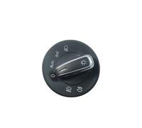 KMLONG Commutateur de commande de lampe antibrouillard automatique de voiture, Convient for Skoda, Octavia II 2004-2013 1Z0941431K tête de phare interrupteur de feu de brouillard avant du véhicul
