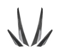 KMLONG Garniture de pare-chocs avant de voiture 4 pièces, adaptée for VW, adaptée for Golf, 8 GTD GTE GTI R Line 2020-2023 accessoires de lame d'air de séparateur de becquet latéral becquet de lèvre d