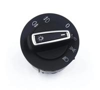 KMLONG Interrupteur phare antibrouillard Convient for Skoda Octavia Fabia Rapid 2013 - 2019 5E0941431ND interrupteur de feu de brouillard avant du véhicul(Auto Sensor)