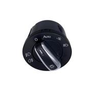 KMLONG Interrupteur phare, Convient for VW, Volkswagen, Golf, Caddy Jetta Tiguan Touran Passat interrupteur de feu de brouillard avant du véhicul(Switch)