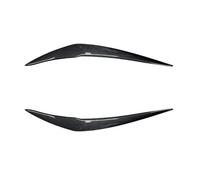 KMLONG Lot de 2 sourcils de phares de voiture for BMW F20 F21 Série 1 116i 118i 120i 125i M135i M140i 2015-2019 front de phare automobile les sourcils(2pcs Carbon Fiber)