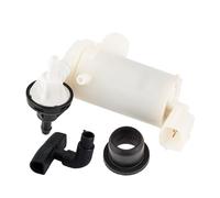 KMLONG Moteur de réservoir de lave-glace d'essuie-glace, pompe de lave-glace adaptée à Mazda 2 Hatchback 2007-2015 CX-3 2015-2020 D651-67-482A soupape de lave-glace