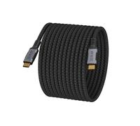 KMMXXCPM Cable USBC,USB C vers USB C 3.2 Gen 2×2,20Gbps Transfert Données Compatible avec Thunderbolt 3,Long 5M USB-C Charge Rapide 100W,4K@120Hz Video pour Moniteur,SSD,Docking,Hub,eGpu,Hub.