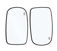 KMNYGRFD Voiture Verre Rétroviseur Compatible avec Dodge pour Charger pour Challenger 2012-2021 68101147AA 68101146AA Lentille en Verre De Rétroviseur Latéral Chauffant(Left and Right)