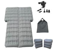 Kmok Matelas gonflable durable et imbattable pour SUV pour voiture, camping, tissu brossé 300D extra épais, installation rapide et facile avec pompe électrique, matelas de lit de voiture, matelas de