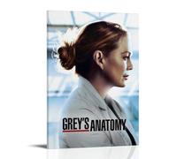 KmoNo Grey's Anatomy Saison 17 - Poster décoratif sur toile - Impression d'art moderne pour chambre à coucher - 50 x 75 cm