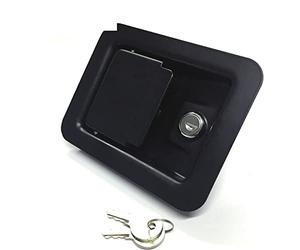 KmoNo Poignée Armoire Serrure or Camion Coffre Train Voiture Bus électronique Armoire boîte à Air casier MS209 1 pièces (Color : Black)