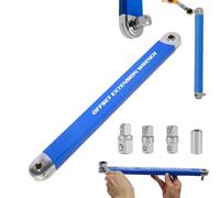 KmoNo Pro Clé à Extension Zéro Offset 2024, Ensemble de Clés à Extension Pour Espaces Restreints, Avec Adaptateurs Carrés 1/2", 1/4" et 3/8"