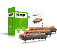 KMP 1248,3030 cyan, magenta, jaune Toner compatible avec brother TN-246C/M/Y, jeu de 3 pièces
