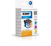 KMP Encre remplace Brother LC-225XLC, LC-225XLM, LC-225XLY compatible pack bundle cyan, magenta, jaune B63V 1530,4050