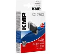 KMP C107GX - 11 ml - à rendement élevé - gris - compatible - cartouche d'encre (alternative pour : Canon CLI-571GYXL) - pour Canon PIXMA MG7750, MG7751, MG7752, MG7753, TS8050, TS8051, TS8052, TS8053,