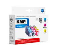 KMP C67V Pack économique compatible avec Canon CLI-8 C/M/Y