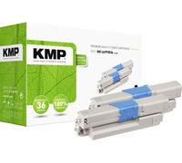 KMP Cassette de toner remplace OKI 44973536 compatible noir 4400 pages O-T36D