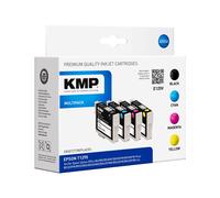 Cartouche d'encre KMP MULTIPACK E125V - Pack de 4 - noir, jaune, cyan, magenta - compatible - cartouche d'encre (alternative pour : Epson T1291, Epson T1292, Epson T1293,