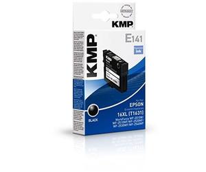 KMP E141 Tintenpatrone schwarz kompatibel mit Epson T1631