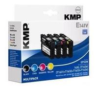 KMP Pack de 4 cartouches d'encre compatibles Epson T1636 Noir et couleur