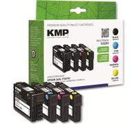 KMP E222XV cartouches d'impression noir, cyan, magenta, jaune compatibles avec EPSON 34XL (T3476), lot de 4