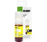 KMP Encre de recharge remplace Epson 104, T00P4 compatible jaune 70 ml E194 1648,0009