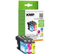 KMP Encre remplace Brother LC-225XLC, LC-225XLM, LC-225XLY compatible pack bundle cyan, magenta, jaune B63V 1530,4050