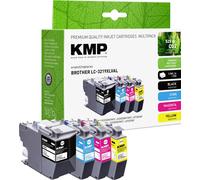 KMP Encre remplace Brother LC-3219XLBK, LC-3219XLC, LC-3219XLM, LC-3219XLY compatible pack bundle noir, cyan, magenta, jaune