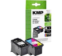 KMP Encre remplace Canon PG-545XL, CL-546XL compatible pack bundle noir, cyan, magenta, jaune C97V 1562,4005