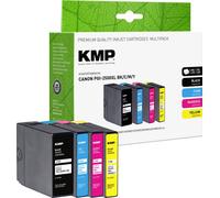 KMP Encre remplace Canon PGI-2500XL compatible pack bundle noir, cyan, magenta, jaune C103V 1565,005