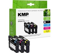 KMP Encre remplace Epson 27XL, T2715, T2712, T2713, T2714 compatible pack bundle cyan, magenta, jaune E179V 1627,4005