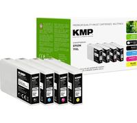 KMP Encre remplace Epson 79XL, T7901, T7902, T7903, T7904 compatible pack bundle noir, cyan, magenta, jaune E220VX 1628,4005
