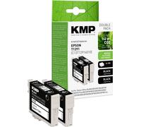 KMP Encre remplace Epson T1291 compatible paquet de 2 noir E125D 1617,0021