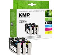 KMP Encre remplace Epson T1302, T1303, T1304 compatible pack bundle cyan, magenta, jaune E130V 1618,