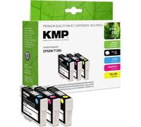 KMP Encre remplace Epson T1302, T1303, T1304 compatible pack bundle cyan, magenta, jaune E130V 1618,4050