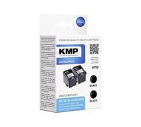 KMP Encre remplace HP 301, 301XL compatible lot de 2 noir