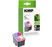 KMP Encre H168CX compatible remplace HP 302XL, F6U67AE cyan, magenta, jaune 1746,4030