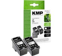 KMP Encre remplace HP 339, C8767E compatible paquet de 2 noir H25D 1023,4021