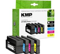 KMP Encre compatible - remplace HP 950XL/951XL (C2P43AE, CN045-CN048) Pack 4 Noir Cyan Magenta Jaune