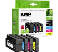 KMP Encre compatible remplace HP 953XL - Pack 4 couleurs noir/cyan/magenta/jaune H166VX 1747,4005