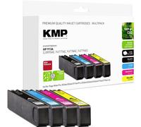 KMP Encre remplace HP HP 913A compatible pack bundle noir, cyan, magenta, jaune