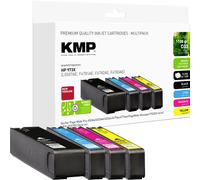 KMP Encre remplace HP HP 973X compatible pack bundle noir, cyan, magenta, jaune