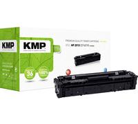 KMP H-T215CX Toner remplace HP 201X, CF401X cyan 2300 pages compatible Cassette de toner
