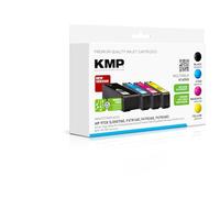 KMP Cartouche d'encre compatible HP 973X H165VX – Multipack Noir Cyan Magenta Jaune 1752/4005
