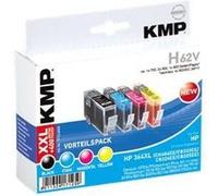 KMP H62V - Pack de 4 - noir, jaune, cyan, magenta - compatible - cartouche d'encre (alternative pour : HP 364XL) - pour HP Deskjet 35XX; Photosmart 55XX, 55XX B111, 65XX, 7510 C311, 7520, Wireless B11