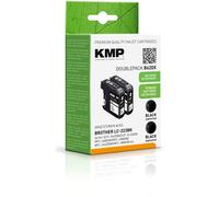 KMP Lot de 2 Cartouches d'encre compatibles Brother LC-223BK pour imprimantes Br