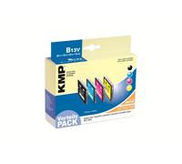 KMP MULTIPACK B13V - Pack de 4 - taille XXL - noir, jaune, cyan, magenta - compatible - cartouche d'encre (alternative à : Brother LC970BK, Brother LC970C, Brother LC970M, Brother LC970Y)