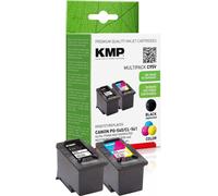 KMP MULTIPACK C95V - Pack de 2 - noir, couleur (cyan, magenta, jaune) - compatible - cartouche d'encre - pour Canon PIXMA GM4050, MG3150, MG3510, MG3550, MG3650, MG4250, MX475, MX535, TS5150, TS5151