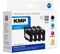 KMP MULTIPACK E154V - Pack de 4 - noir, jaune, cyan, magenta - compatible - cartouche d'encre (alternative pour : Epson T1621, Epson T1622, Epson T1623, Epson T1624) - pour Epson WorkForce WF-2010, 2510, 2520, 2530, 2540, 2630, 2650, 2660, 2750, 2760