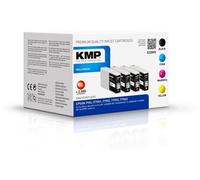 KMP Encre remplace Epson 79XL, T7901, T7902, T7903, T7904 compatible pack bundle noir, cyan, magenta, jaune E220VX 1628,4005