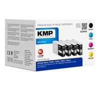 KMP MULTIPACK E220VXX - Pack de 4 - à rendement élevé - noir, jaune, cyan, magenta - compatible - cartouche d'encre (alternative pour : Epson T7891, Epson T7892, Epson T7893, Epson T7894) - pour Epson