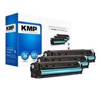 KMP MULTIPACK H-T144CMY - Pack de 3 - jaune, cyan, magenta - compatible - cartouche de toner (alternative pour : HP 128A) - pour HP Color LaserJet Pro CP1525n, CP1525nw; LaserJet Pro CM1415fn, CM1415f