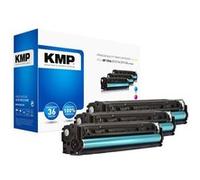 KMP Toner remplace HP 131A, CF211A, CF212A, CF213A compatible pack bundle cyan, magenta, jaune 1800 pages H-T171 CMY 1236,0030
